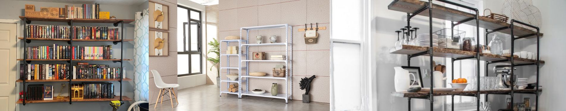 Kệ Sắt Trang Trí Nghệ Thuật Hiện Đại Cho Không Gian Sống
