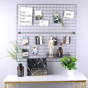 kệ sắt lưới treo tường