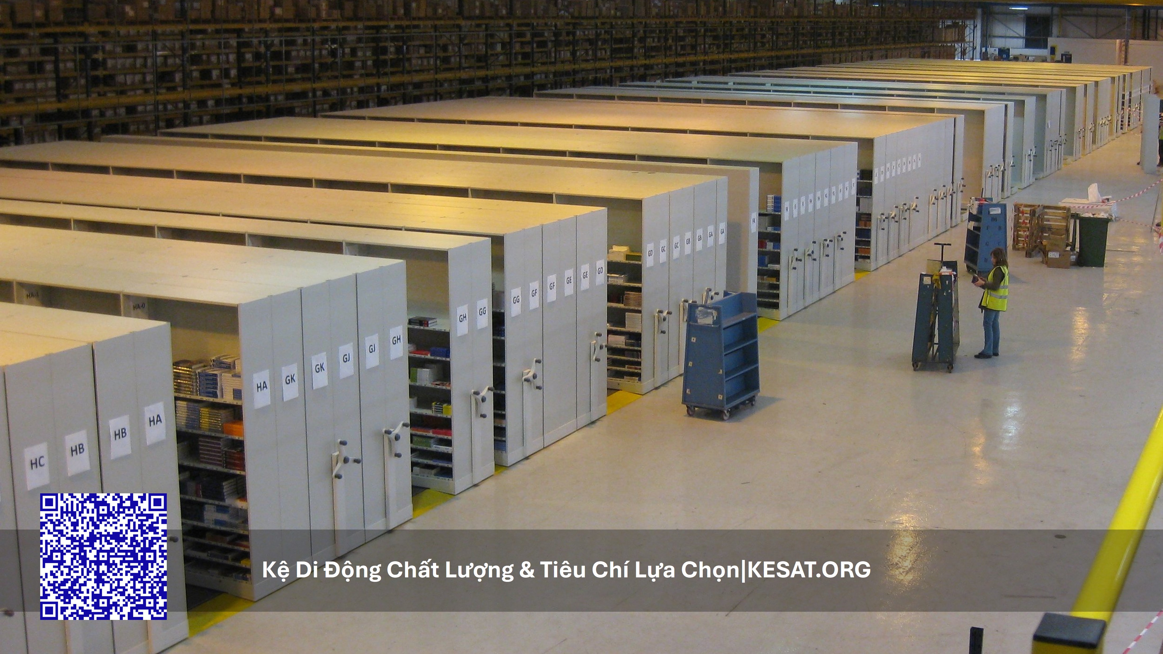 Bí quyết lựa chọn kệ di động hiệu quả