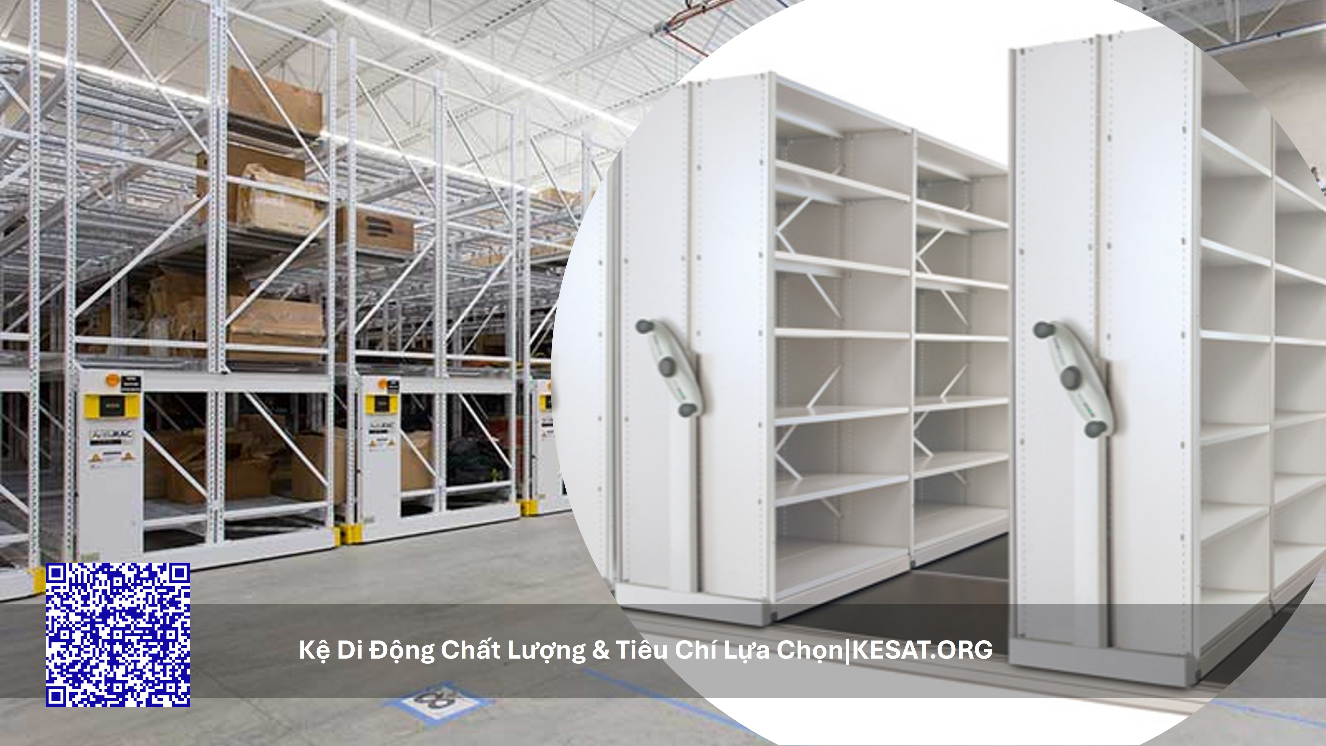 kệ di động chất lượng cho kho hàng