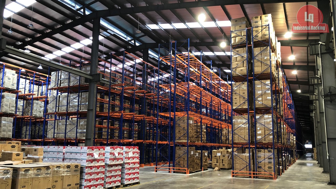 kệ selective pallet dễ lắp đặt - thông số kỹ thuật kho hàng Việt Nam